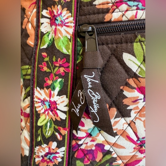 Vera Bradley “English Rose” Crossbody with matching iPad zipper case EUC 2Fer - Picture 7 of 8